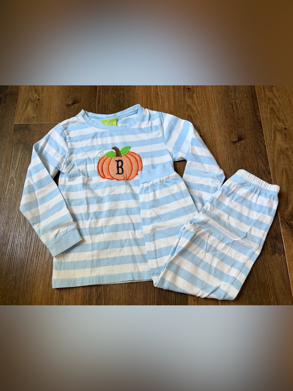 Classic Whimsy Pumpkin Pajamas - size 7